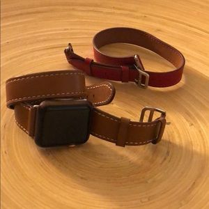 Apple watch 38 MM watch BANDS ONLY. SOLD